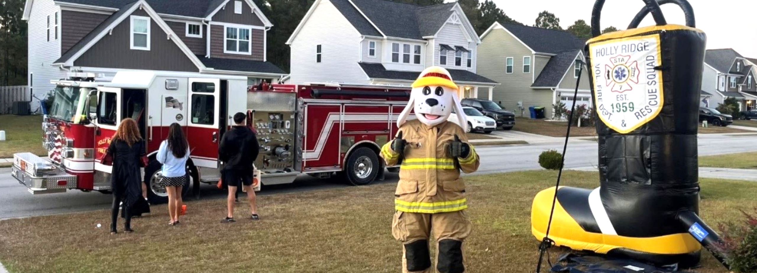 Inflatable Educational Fire House